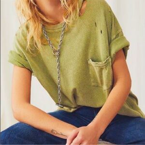 Free People Nothing I Can’t Do Pull Through Bronze Necklace